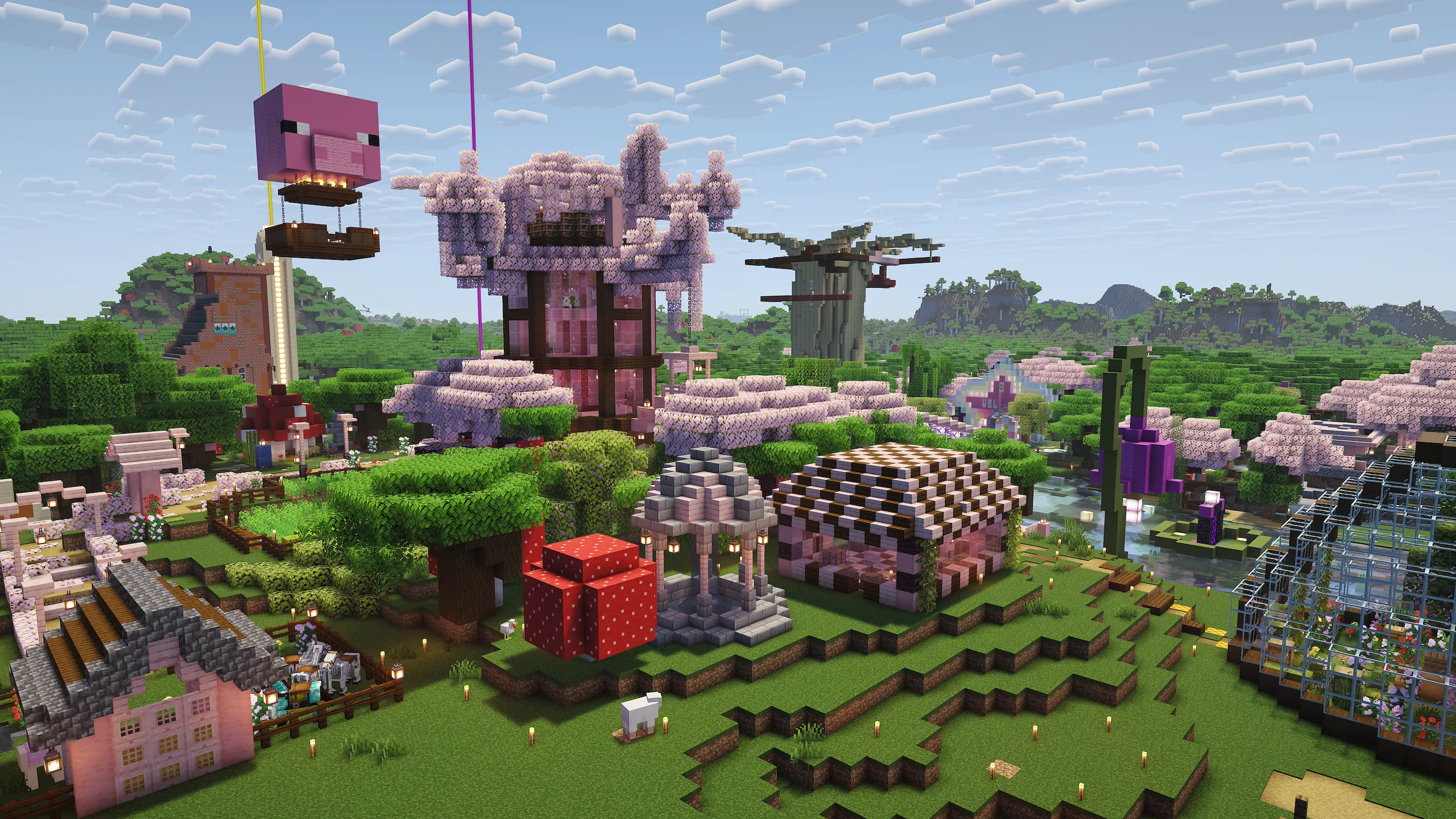 A homely settlement in Vanilla Europa’s wilderness.